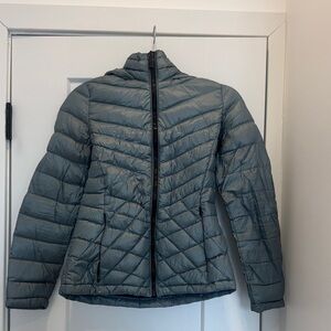 Calvin Klein Women's Puffer Jacket in Gray